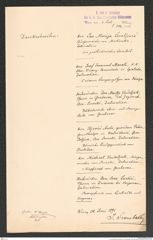 k.k. naturhistorisches Hofmuseum, Intendanzakten 1885-1896 (Hauer), Aktenzahl Z.445/1891, Seite 1